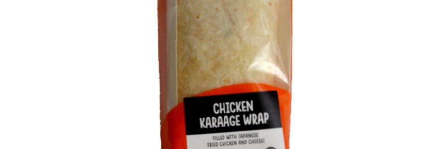 Chicken Kaarage Wrap